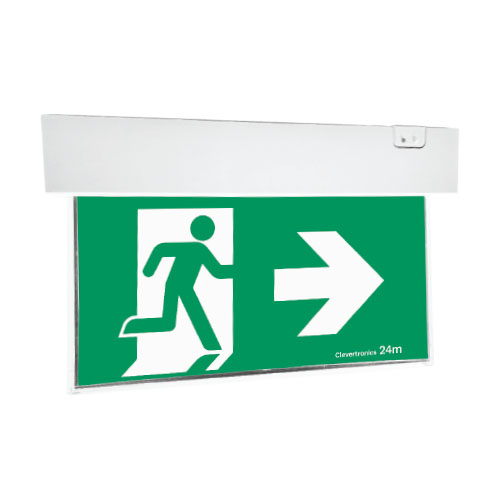 Glider Exit, Surface Mount, Trade Series, All Pictograms, Single or Double Sided